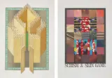 Tom Phillips, Dante's Inferno, 1982, The complete set of nine screenprints in colours, and six additional screenprints, on Crispbrook handmade paper, with full margins