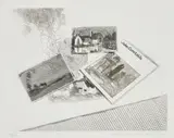 David Hockney, For John Constable, 1976, Etching, on Crispbrook handmade paper, with full margins