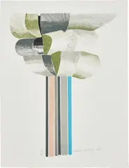 Tree by David Hockney, 1968, Lithograph in colours, on BFK Rives paper, with full margins, sold Sep 2019