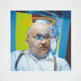 Richard Hamilton, Portrait of Dieter Roth