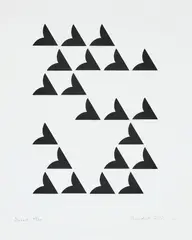 Sonnet by Bridget Riley, 2016, Screenprint, on wove paper, with full margins, sold Sep 2019