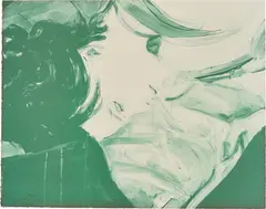 Thursday (Tony) by Elizabeth Peyton, 2000, Lithograph and screenprint in colours, on Somerset Velvet paper, the full sheet, offered Sep 2019