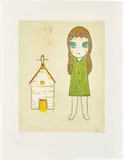 Untitled by Hiroshi Sugito and Yoshitomo Nara, 2005, Lithograph in colours, on wove paper, with full margins, sold Sep 2019