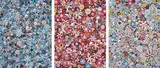 Signal; Skulls & Flowers Red; and This Merciless World by Takashi Murakami, 2013-2015, Three offset lithographs in colours, on smooth wove paper, the full sheets, sold Sep 2019
