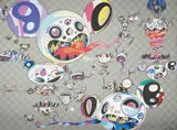 Hands Clasped by Takashi Murakami, 2015, Offset lithograph in colours, on smooth wove paper, the full sheet, sold Sep 2019