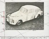 Christo & Jeanne-Claude, Wrapped Automobile, Project for Volvo 122 S Sport Sedan