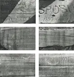 Tacita Dean, Lord Byron Died, 2003, The complete set of six black and white digital prints, on Baryta paper, the full sheets
