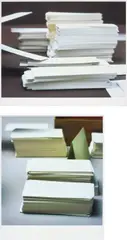Thomas Demand, Pile (Stapel), from Double Exposure, 2001-02, The complete set of two Lambda prints in colours, on photo paper, with full margins