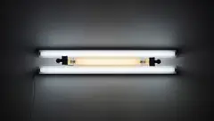 Dan Flavin, Untitled (to Mary Elizabeth), 1992, Daylight and warm white fluorescent light