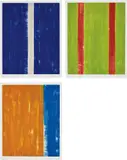 Günther Förg, Coda, from Sequences, 1996-98, The complete set of three etchings in colours, on BFK Rives paper, with full margins