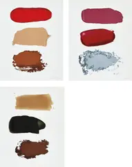 Sylvie Fleury, Happy Clinique, from Sequences, 1996-98, The complete set of three offset lithographs with screenprint in colours, on heavy gloss paper, with full margins