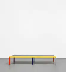 Liam Gillick, Multiplied Discussion Structure, 2007, Aluminium multiple powder-coated in colours