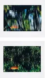 Axel Hütte, Sunset 1; and Sunset 2, from Double Exposure