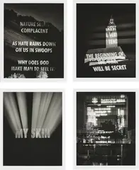 Truth Before Power by Jenny Holzer, 2004, The complete set of four digital pigment prints, on Hahnemühle photo rag paper, with full margins, sold Jun 2019