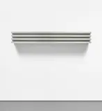 Donald Judd, Untitled, 1991, Extruded aluminium multiple anodized in clear