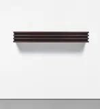 Donald Judd, Untitled, 1991, Extruded aluminium multiple anodized in brown-red