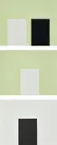 Imi Knoebel, Tür und Tor (Door and Gate), from Sequences, 1998, The complete set of three prints including two screenprints with phosphorous pigment in colours, and one mezzotint, on BFK Rives paper, the full sheets