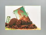 Svayambh (Selfish) by Anish Kapoor, 2007, Transparency printed in colours flush-mounted to glass in an aluminium electrical light box, sold Jun 2019