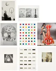 Re-Object/Mythos by Various Artists, 2007, The complete set of 8 prints in various media and on various supports, the full sheets and with margins, sold Jun 2019