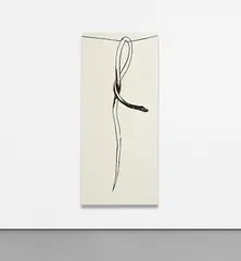 Wilhelm Sasnal, Untitled, from Door Cycle, 2006, Screenprint on white painted wooden door panel