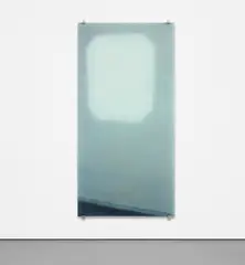 Luc Tuymans, Slide, from Door Cycle, 2006, Sublimation print in colours on security glass plate