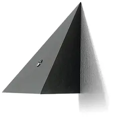 Richard Tuttle, Onoma, 2000, Cast bronze multiple with brass screw, contained in the original wooden box with drill template and printed title