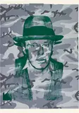 Joseph Beuys in Memoriam, from For Joseph Beuys by Andy Warhol, 1986, Unique screenprint in colours, on Arches 88 paper, with margins, sold Jun 2019