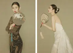 Sun Jun, Looking Through The Glass, 2015, Chromogenic diptych, flush-mounted