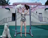 Steven Klein, Guinevere at the Pink Mansion, Beverly Hills