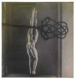 Hans Bellmer, La Poupée (with carpet beater)