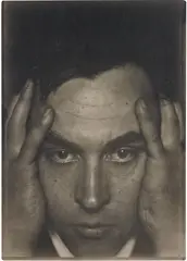 Stanisław Ignacy Witkiewicz, Self-Portrait, 1912-1914, Gelatin silver print