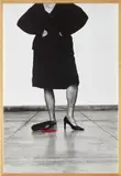 Helena Almeida, Seduzir [Seduce], 2002, Unique chromogenic print with red paint, flush-mounted