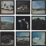 Takashi Arai, Fukushima, 2016-2017 from Daily D-type Project, 2016-2017, Polyptych, comprising nine unique daguerreotypes