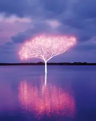 Lee Jeonglok, Tree of Life 5-4-8, 2013, Chromogenic print, flush-mounted