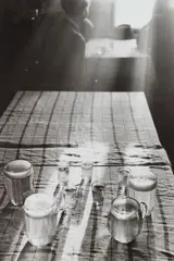 Beer Glasses, Czechoslovakia by René Burri, 1955, Gelatin silver print, offered May 2019