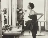 Richard Avedon, Dorian Leigh, Evening Dress by Piguet, Helena Rubinstein Apartment, Paris, August