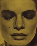 Cordula, Hollywood by Herb Ritts, 1989, Gelatin silver print on gold paper, sold May 2019