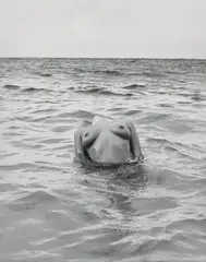 Floating Torso, St. Barthelemy by Herb Ritts, 1987, Gelatin silver print, sold May 2019