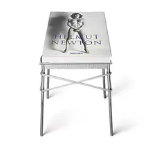 Helmut Newton, SUMO, Monte Carlo: Taschen, 1999. First Edition. 400 duotone reproductions of photographs selected and edited by June Newton. Together with original chrome stand designed by Philippe Starck