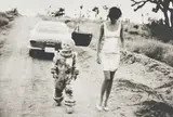 Peter Lindbergh, Helena Christensen, Italian Vogue, El Mirage, California