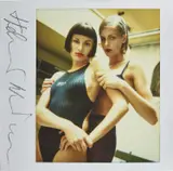 Pair in bathing suits by Helmut Newton, n.d., Unique Polaroid print, sold May 2019