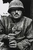 Don McCullin, Shell-shocked US Marine, The Battle of Hue, 1968, Gelatin silver print, printed later