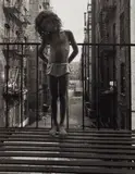 Bruce Davidson, East 100th St, New York (Girl on fire escape), 1966, Gelatin silver print, printed later