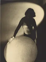 František Drtikol, Nude Study, 1927, Gelatin silver print, mounted