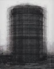 Idris Khan, every…Bernd and Hilla Becher Prison Type Gasholder, 2004, Chromogenic print, flush-mounted