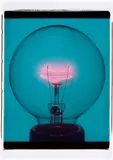 Amanda Means, Light Bulb 00062C, 2007, Unique colour Polaroid print
