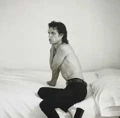 Mick Jagger by Annie Leibovitz, 1992, Archival pigment print, sold Oct 2019