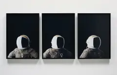 Matthias Schaller, Dis 8 from Disportraits, 2008, Chromogenic triptych, each face-mounted and flush-mounted