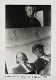 Robert Frank, Allen Ginsberg with Peter and Julius Orlovsky