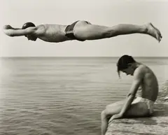 Il Tuffatore by Nino Migliori, 1951, Gelatin silver print, printed later, sold Oct 2019